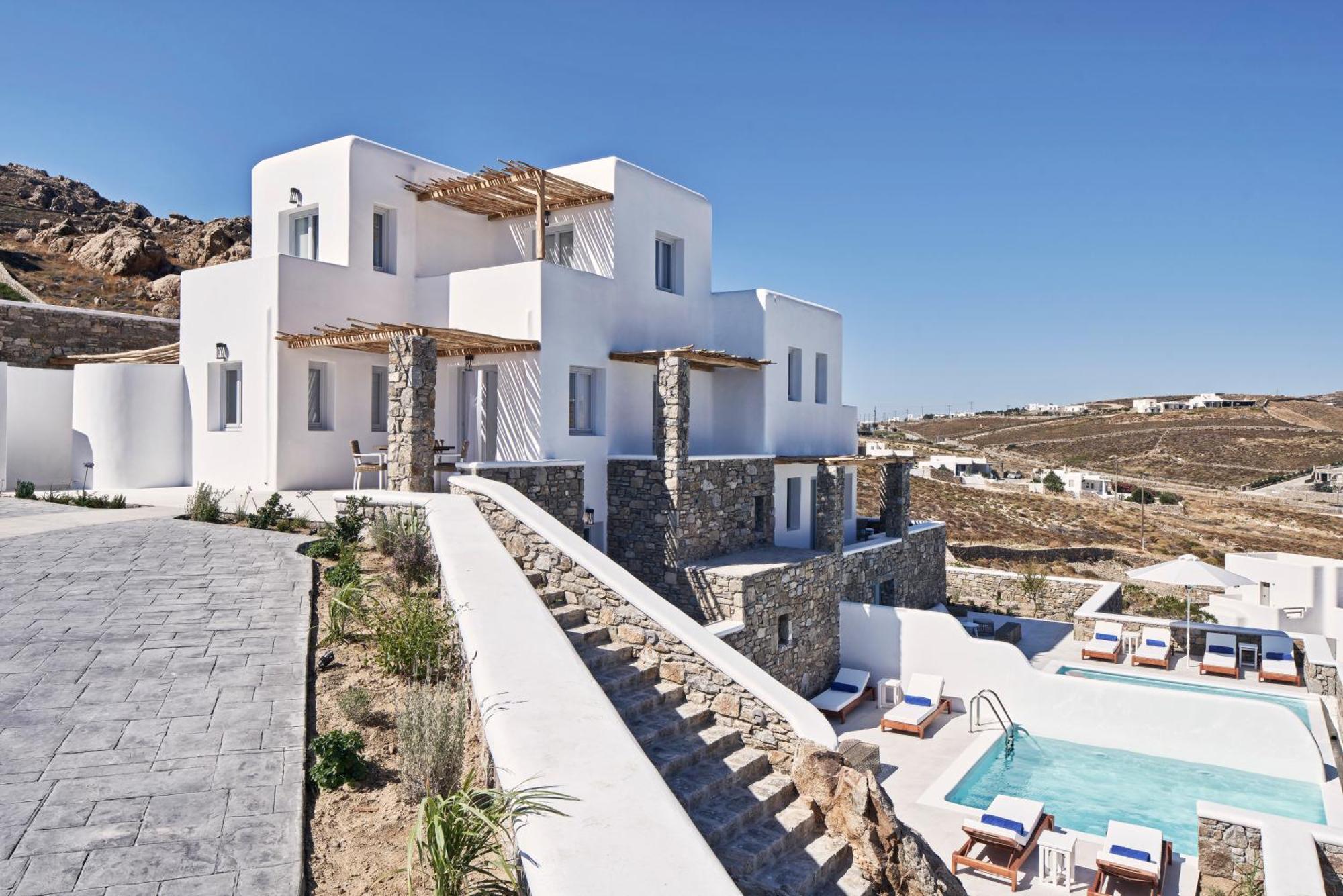Katikies Villas Mykonos Elia  Экстерьер фото