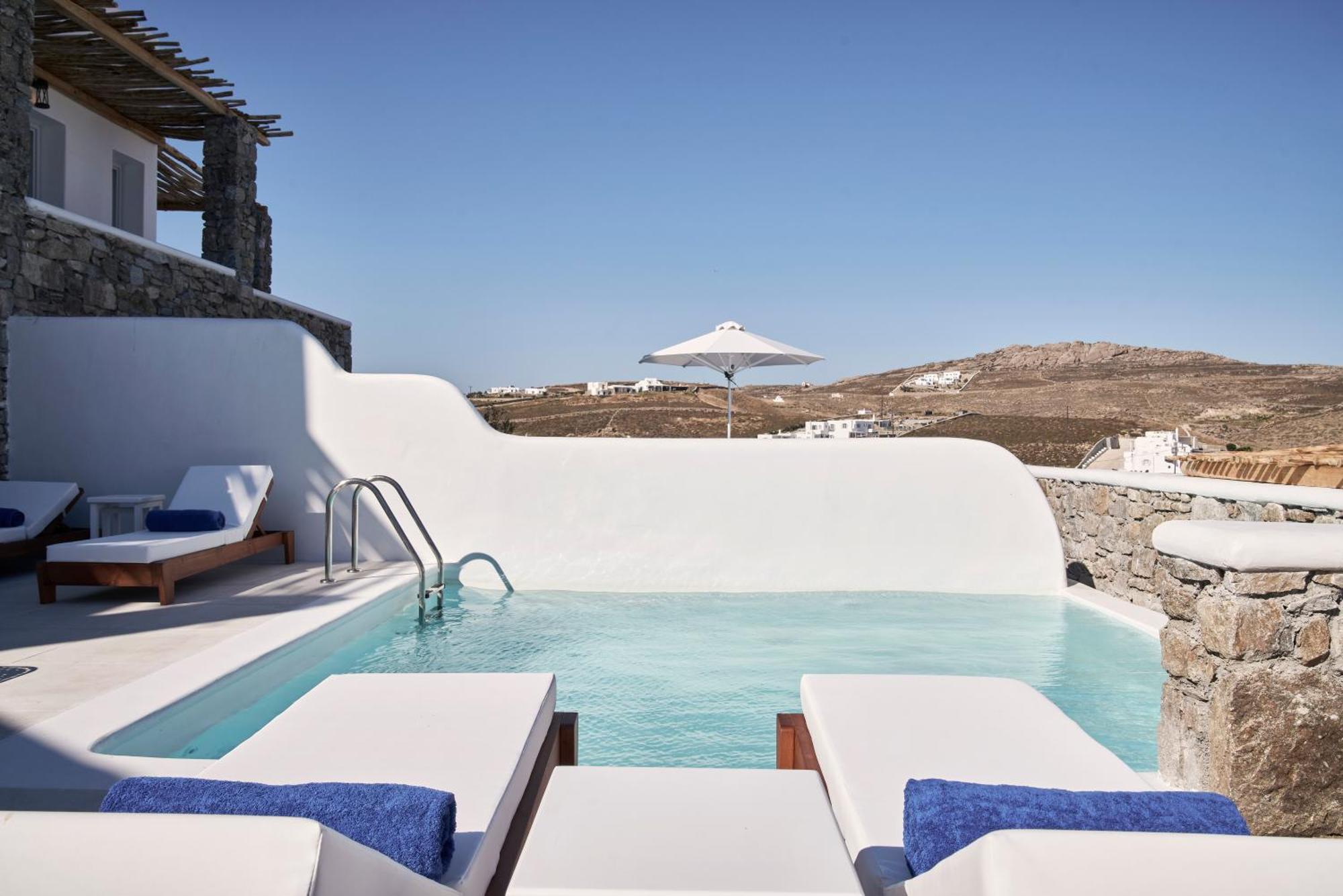 Katikies Villas Mykonos Elia  Экстерьер фото
