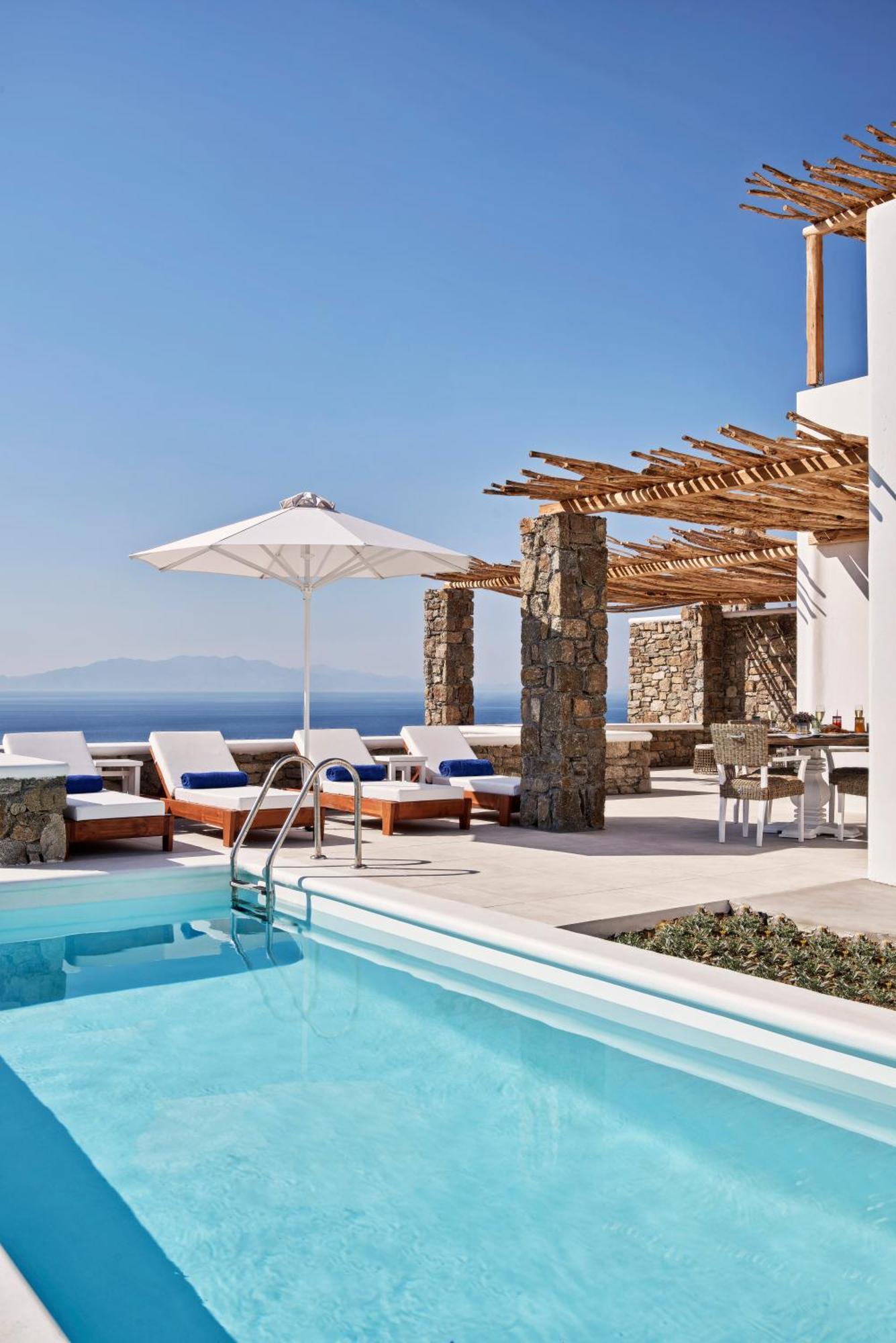Katikies Villas Mykonos Elia  Экстерьер фото